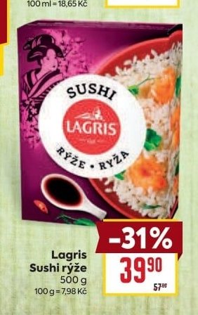 Lagris Sushi rýže
