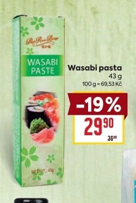 Wasabi pasta