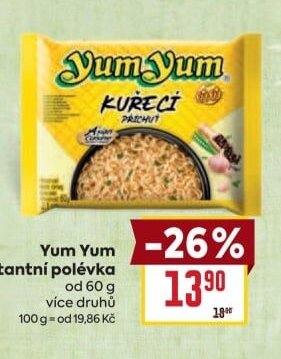 Yum Yum Instantní polévka