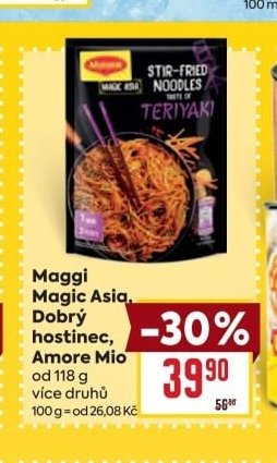 Maggi Magic Asia, Dobrý hostinec, Amore Mio