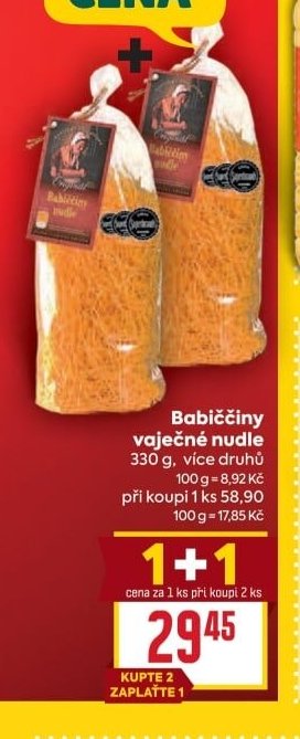 Babiččiny vaječné nudle
