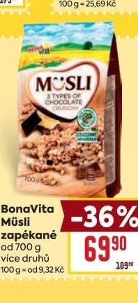 BonaVita Müsli zapékané