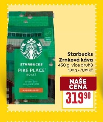 Starbucks Zrnková káva