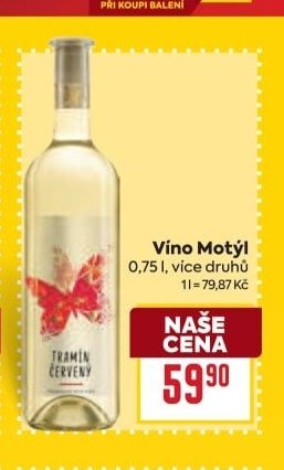 Víno Motýl