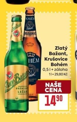 Zlatý Bažant, Krušovice Bohém