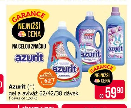 Azurit gel a aviváž 62/42/38 dávek