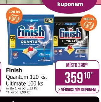 Finish Quantum 120 ks, Ultimate 100 ks