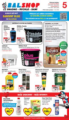 aktuální leták Barvy a laky drogerie 11.4.2026-8.5.2026