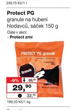 Protect PG granule na hubení hlodavců