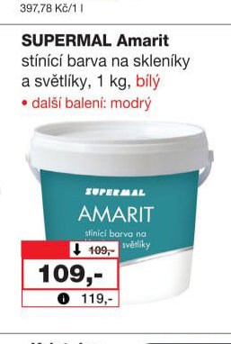 SUPERMAL Amarit stínící barva