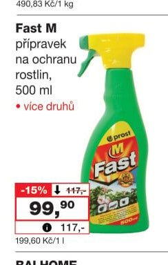 Fast M přípravek na ochranu rostlin