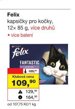 Felix kapsičky pro kočky