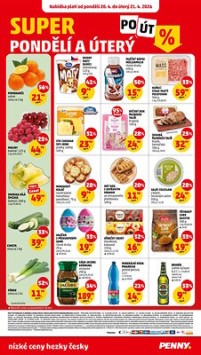 aktuální leták Penny Market 15.4.2026-21.4.2026