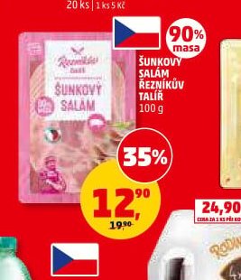 Šunkový salám Řezníkův talíř