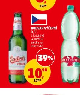 Budvar výčepní