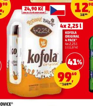 Kofola Original 4 pack