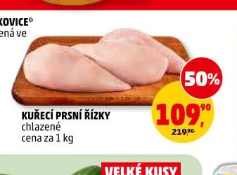 Kuřecí prsní řízky