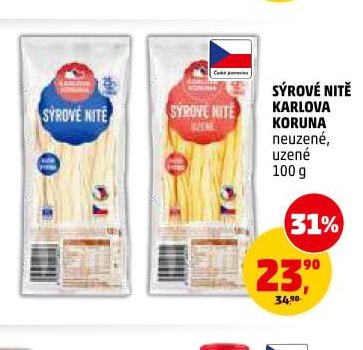 Sýrové nitě Karlova Koruna