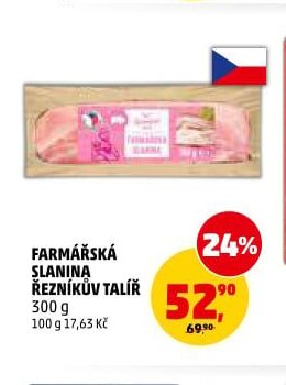 FARMÁŘSKÁ SLANINA ŘEZNÍKŮV TALÍŘ
