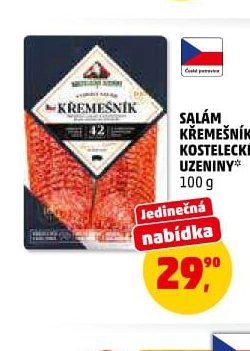 SALÁM KŘEMEŠNÍK KOSTELECKÉ UZENINY