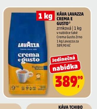 Káva Lavazza Crema e Gusto 1 kg