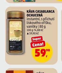 Káva Casablanca ochucená