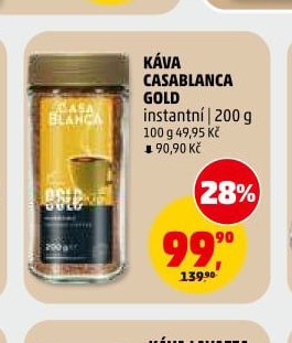 Káva Casablanca Gold instantní