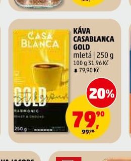 Káva Casablanca Gold mletá