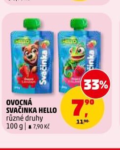 Ovocná svačinka Hello