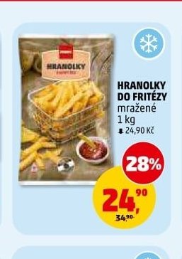 Hranolky do fritézy
