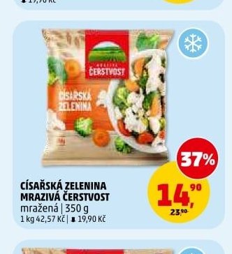 Císařská zelenina mražená Čerstvost