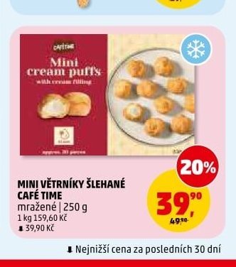 Mini větrníky šlehané Café Time