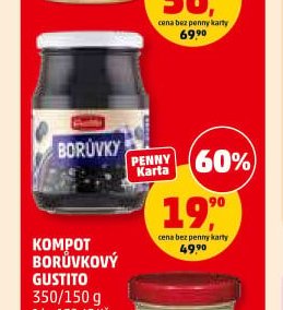 KOMPOT BORŮVKOVÝ GUSTITO