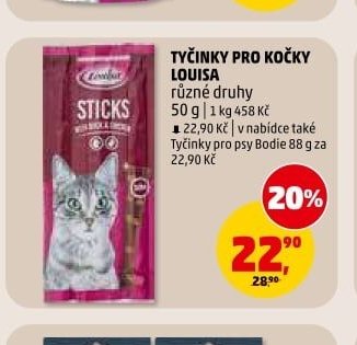 Tyčinky pro kočky Louisa