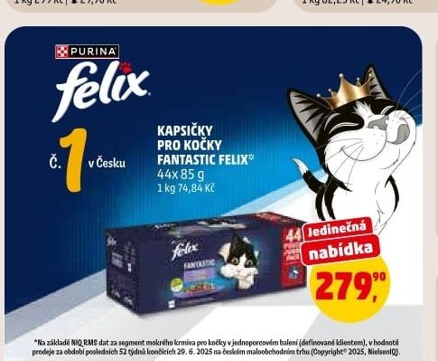 Kapsičky pro kočky Fantastic Felix
