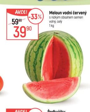 Meloun vodní červený
