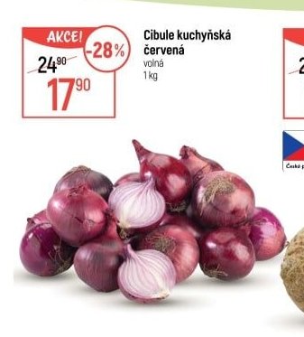 Cibule kuchyňská červená