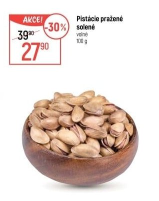 Pistácie pražené solené