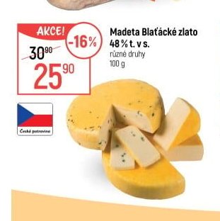 Madeta Blaťácké zlato