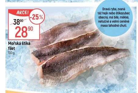 Mořská štika filet