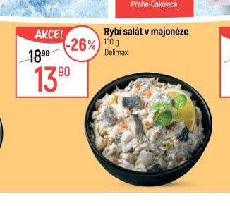 Rybí salát v majonéze