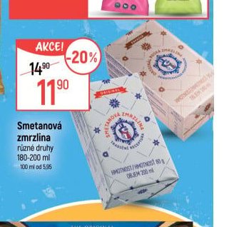 Smetanová zmrzlina