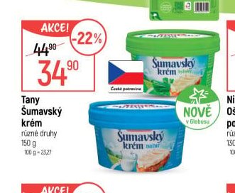 Tany Šumavský krém