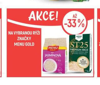 Menu Gold rýže