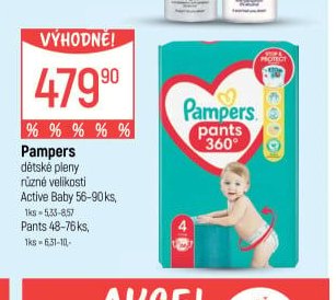 Pampers dětské pleny