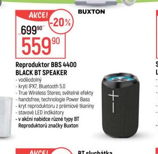 Reproduktor BBS 4400 BLACK BT SPEAKER