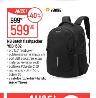 NB Batoh flashpacker YBB 1502