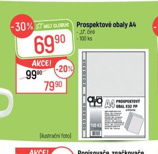 Prospektové obaly A4