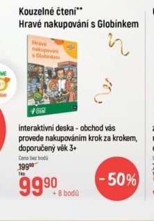 Kouzelné čtení - Hravé nakupování s Globínkem