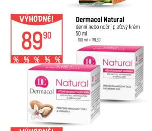 Dermacol Natural denní nebo noční pleťový krém